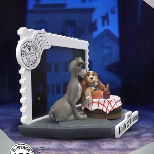 Disney 100 Years of Wonder: Lady & The Tramp DS-136 D-Stage Statue