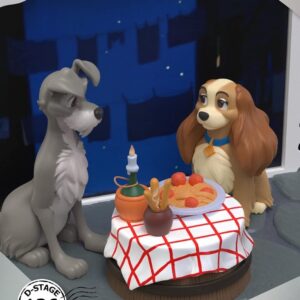 Disney 100 Years of Wonder: Lady & The Tramp DS-136 D-Stage Statue