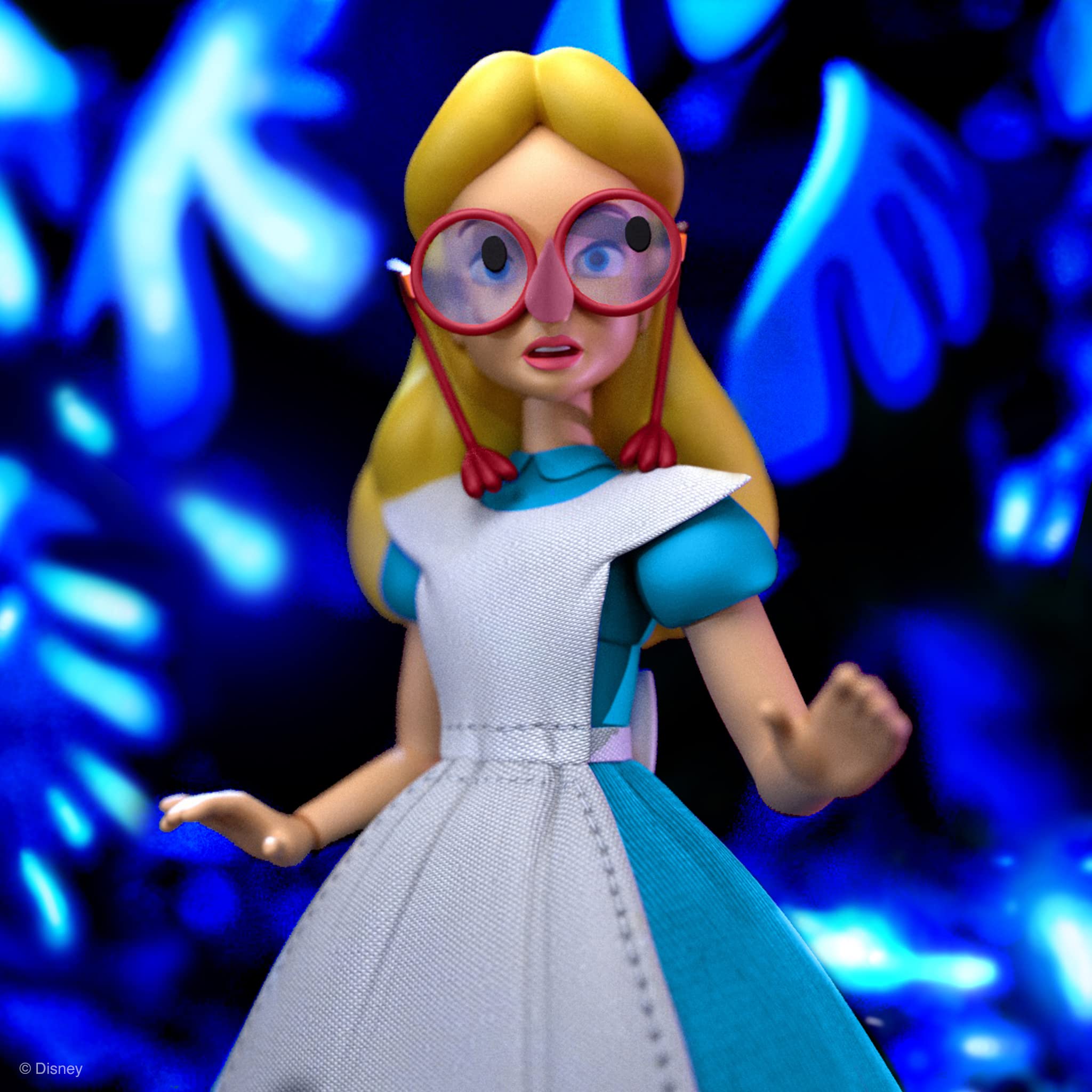 Super7 Ultimates! Disney Alice in Wonderland - 7" Disney Action Figure with Accessories Classic Disney Collectibles and Retro Toys