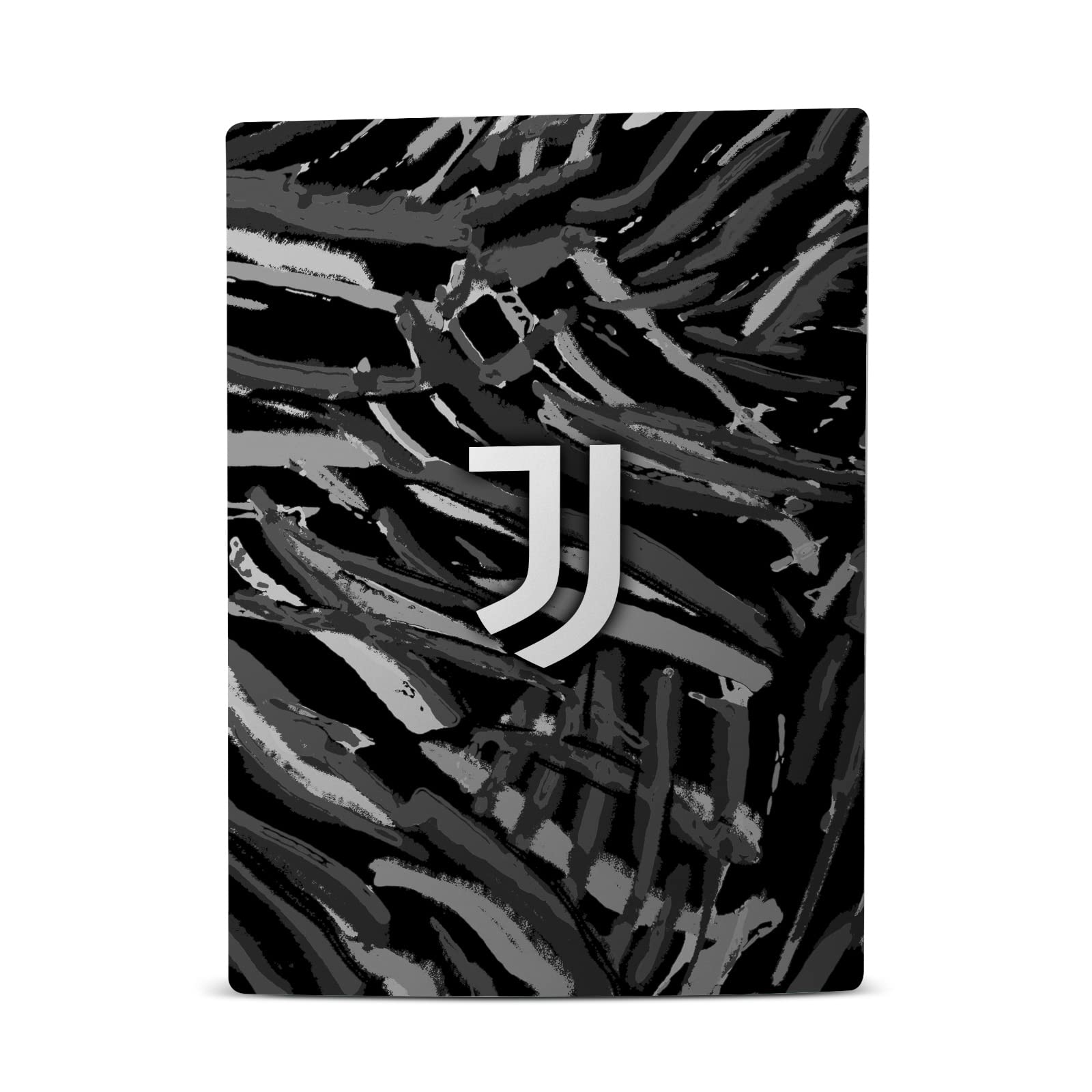 Head Case Designs Officially Licensed Juventus Football Club Abstract Brush Art Vinyl Faceplate Gaming Skin Decal Compatible With Sony PlayStation 5 PS5 Disc Edition Console & DualSense Controller