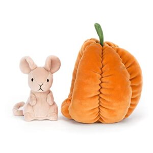 Jellycat Brambling Mouse Stuffed Animal, 7 inches| Mouse Plush Toy | Classic Children's Gift