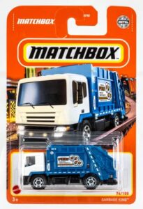 matchbox garbage king 74/100 (blue)