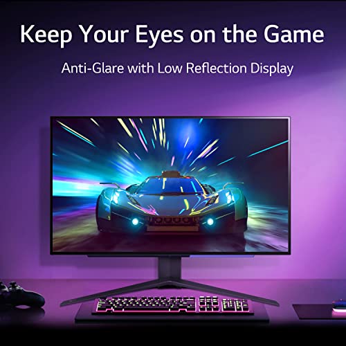 LG 27" Ultragear™ OLED QHD Gaming Monitor with 240Hz .03ms GtG & nVIDIA® G-SYNC® Compatible,Black