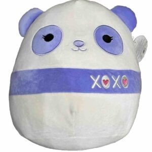 Squishmallow 12" Valentines Prescott The Panda