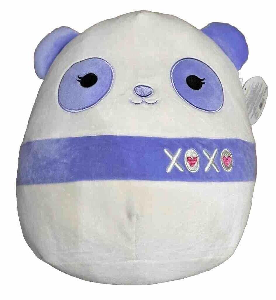 Squishmallow 12" Valentines Prescott The Panda