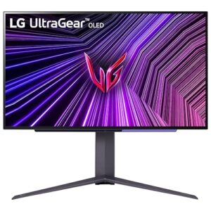 lg 27" ultragear™ oled qhd gaming monitor with 240hz .03ms gtg & nvidia® g-sync® compatible,black