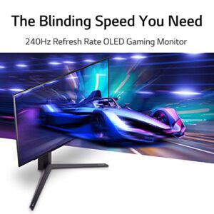 LG 27" Ultragear™ OLED QHD Gaming Monitor with 240Hz .03ms GtG & nVIDIA® G-SYNC® Compatible,Black