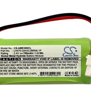 NUBODI Replacement for Battery V TECH BT283342, CPH-515J, 73C02 DS6522-4, DS6601, DS6641, DS6642, DS66482, DS6648-2, DS6649, DS66492, DS6649-2, DS66493