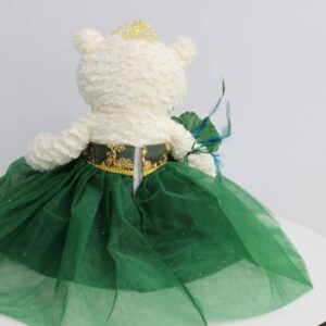 KINNEX 20" Quince Anos Teddy Bear with Dress - Collectible Quinceanera Last Doll Centerpiece B16631-33