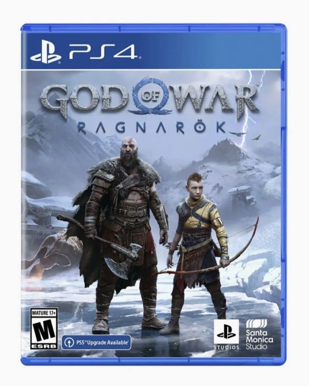 God of War Ragnarok PS4 Game Brand New Sealed-PS5 Upgrade Available