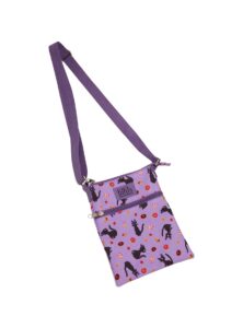 studio ghibli kiki's delivery service jiji sweets passport crossbody bag pink none