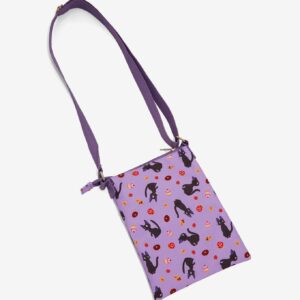 Studio Ghibli Kiki's Delivery Service Jiji Sweets Passport Crossbody Bag PINK NONE