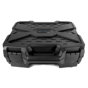 CASEMATIX Travel Case Compatible with Meta Quest 3 Elite Strap Bundle VR Gaming Headset & Accessories, Impact Resistant Shell and Precision Cut Shock Absorbing Foam Protects Meta 3