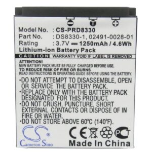 VI VINTRONS Battery for PRIMA DS-588, DS-8330, DS-8340, DS-8650, DS-888, DS-A350, DS8330-1,