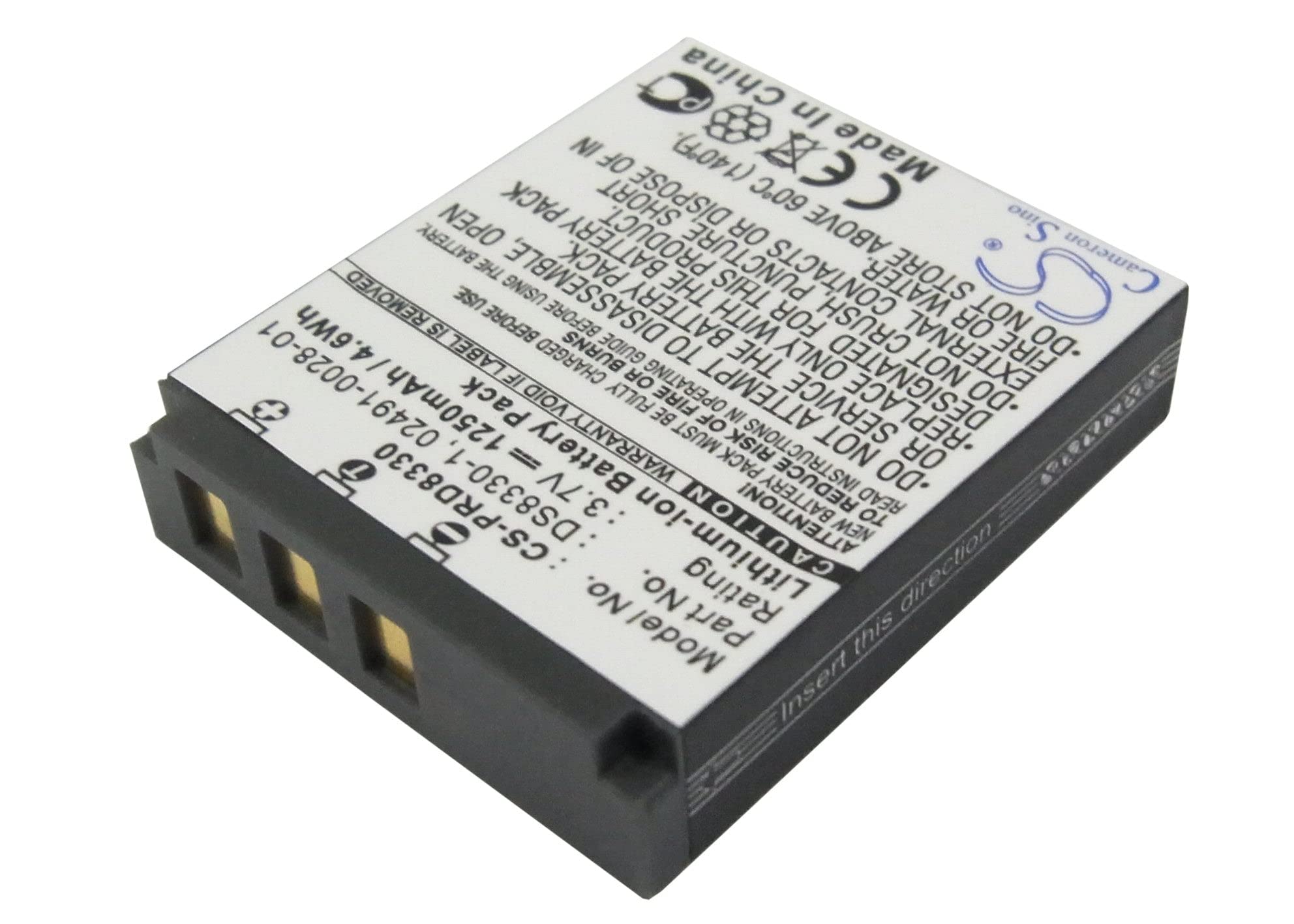 VI VINTRONS Battery for PRIMA DS-588, DS-8330, DS-8340, DS-8650, DS-888, DS-A350, DS8330-1,