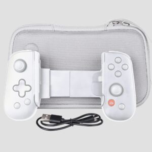 Aenllosi Hard Storage Case Replacement for Backbone One Mobile Gaming Controller (White,Case Only)