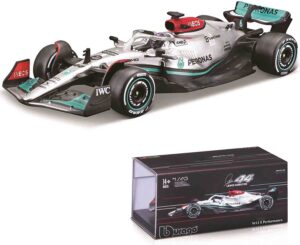 jodiyaah 1:43 2022 f1 mercedes-amg team w13 #44 lewis hamilton #63 georage russell alloy luxury vehicle diecast cars model toy (2022 w13 no.44 hardcover)