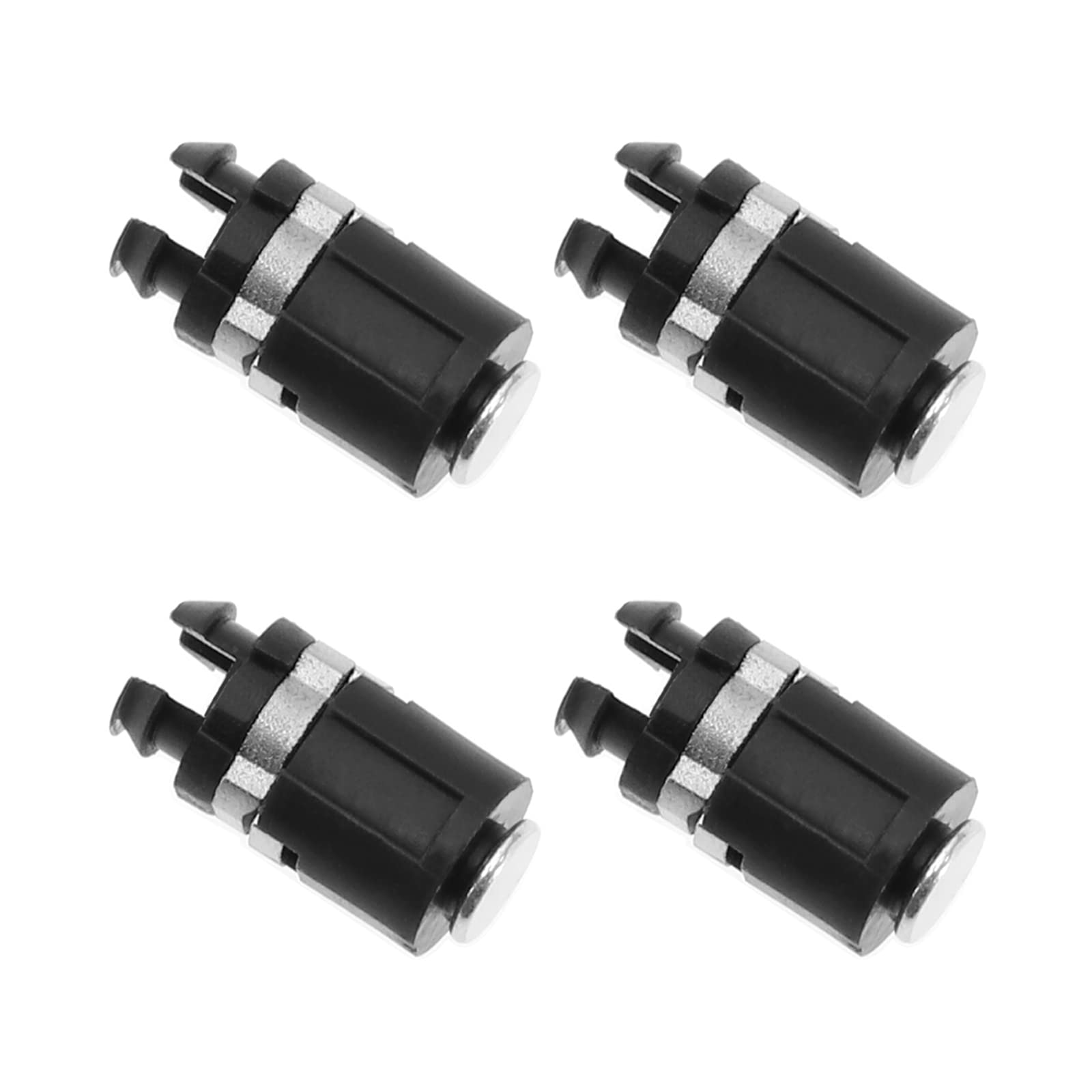 eMagTech 4PCS Hinge Axle Spindles Compatible with Gameboy Advance SP Console System Video Games Replacement Accessories 12x5.7mm Black