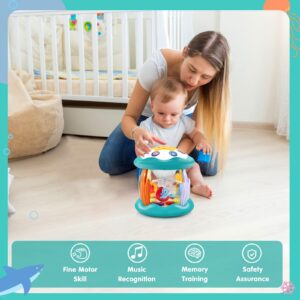 Cozybuy Baby Toys 6 to 12 Months, Musical Toys for Babies 6-12 Months, Light Up Crib Toys for Infants 0-6-12 Months, Crawling Learning Infant Toys 0-18 Month Toddlers 1 2 3 Year Old Boy Girl