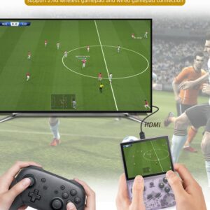 RG35XX Handheld Game Console, 3.5 Inch IPS Screen Linux System Retro Video Games Console, Built-in 64G+128G TF Card 8000+ Classic Games, Support HDMI TV Output