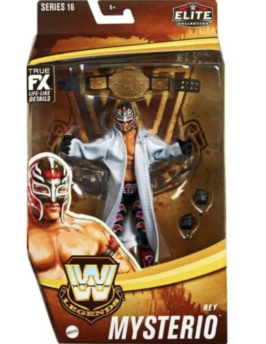 WWE Rey Mysterio Elite Collection True FX Series 16 Legends Action Figure