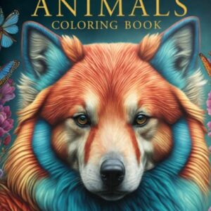 101 Animals Coloring book Vol. 1: Great Gift for Boys & Girls Ages 4-8, 4-10, or Adults looking for Relaxation / Stress-Relief