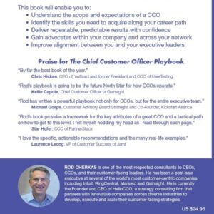 The Chief Customer Officer Playbook: 8 Strategies that Will Accelerate Your Career and Win You a Seat at the Executive Table