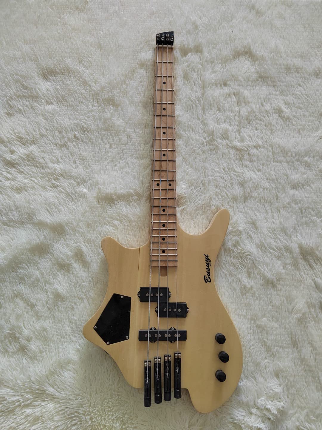 4 String Bass/ 6 String Lead Headless Busuyi Guitar Right