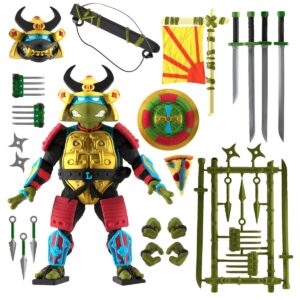 Super7 Sewer Samurai Leonardo T.M.N.T Ultimates Mini Action Figure (81486)