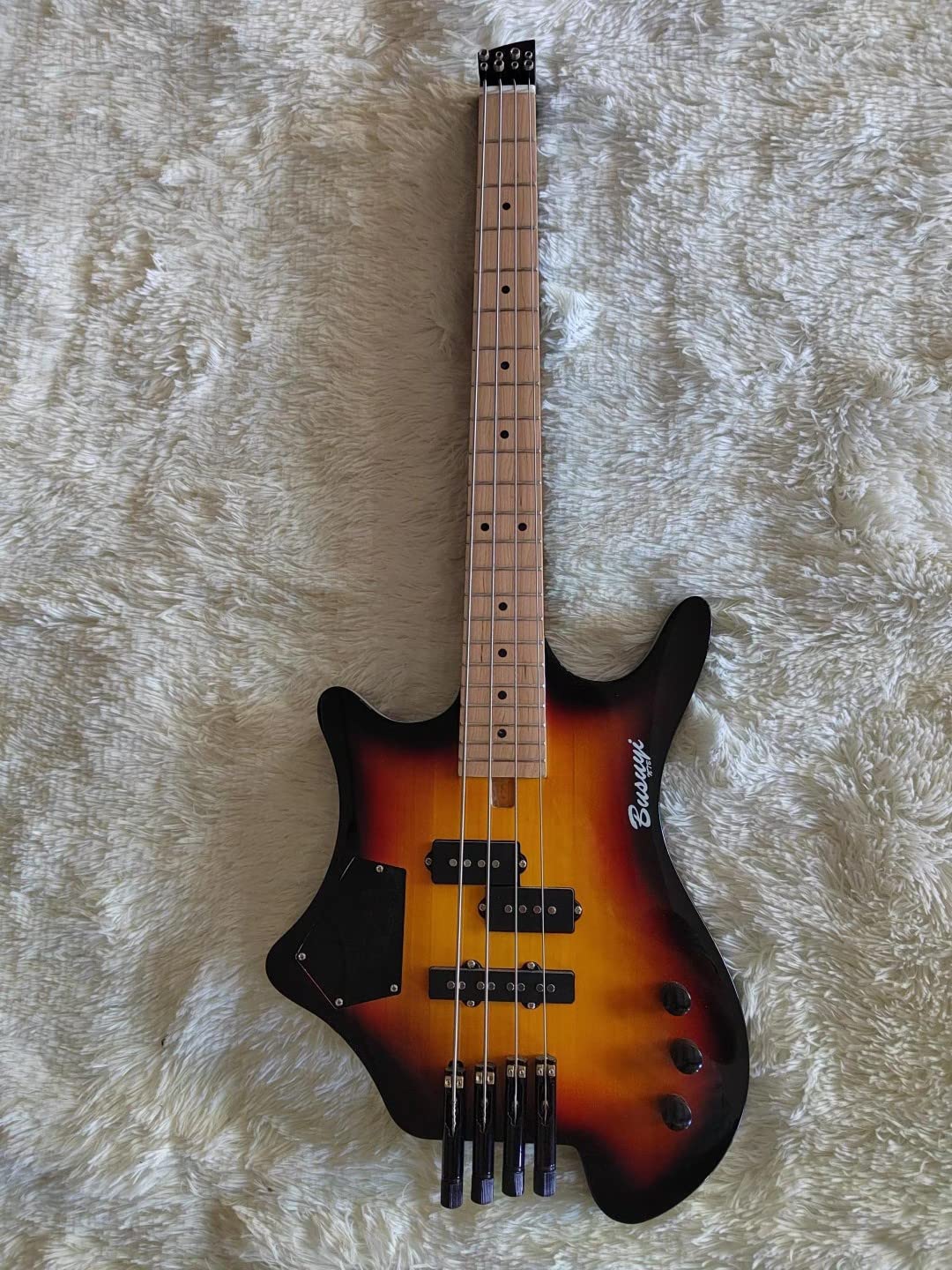 4 String Bass/ 6 String Lead Headless Busuyi Guitar Right