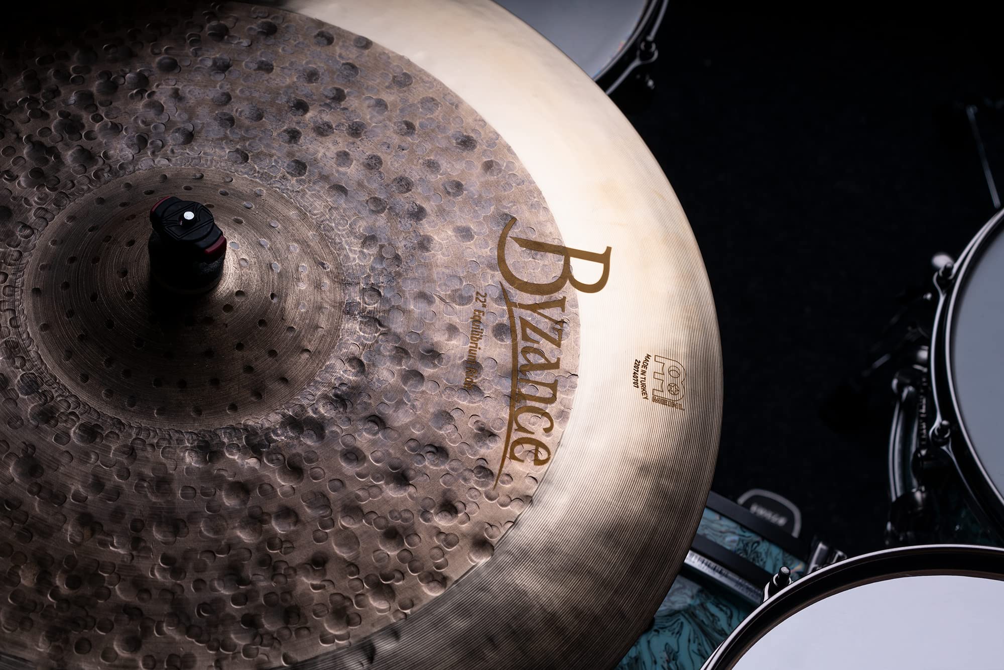 Meinl Cymbals Byzance Vintage 22" Equilibrium Ride, Matt Garstka Signature — Made in Turkey — Hand Hammered B20 Bronze, 2-Year Warranty (B22EQR)