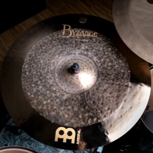 Meinl Cymbals Byzance Vintage 22" Equilibrium Ride, Matt Garstka Signature — Made in Turkey — Hand Hammered B20 Bronze, 2-Year Warranty (B22EQR)