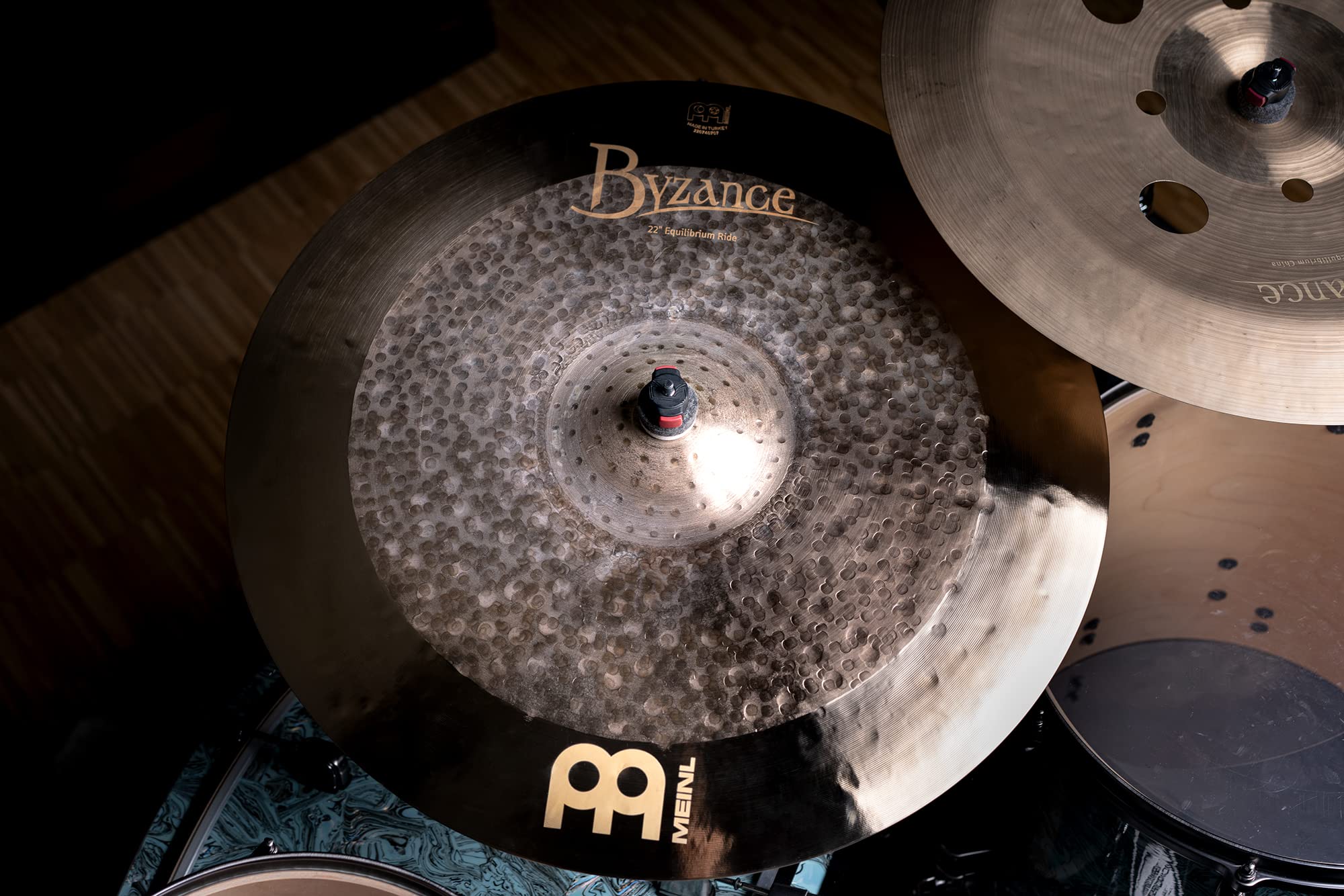 Meinl Cymbals Byzance Vintage 22" Equilibrium Ride, Matt Garstka Signature — Made in Turkey — Hand Hammered B20 Bronze, 2-Year Warranty (B22EQR)