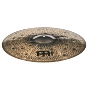 Meinl Cymbals Pure Alloy Custom 20" Extra-Thin Hammered Crash — Smoked Bronze/Brilliant Finish — Made in Germany, 2-Year Warranty (PAC20ETHC)