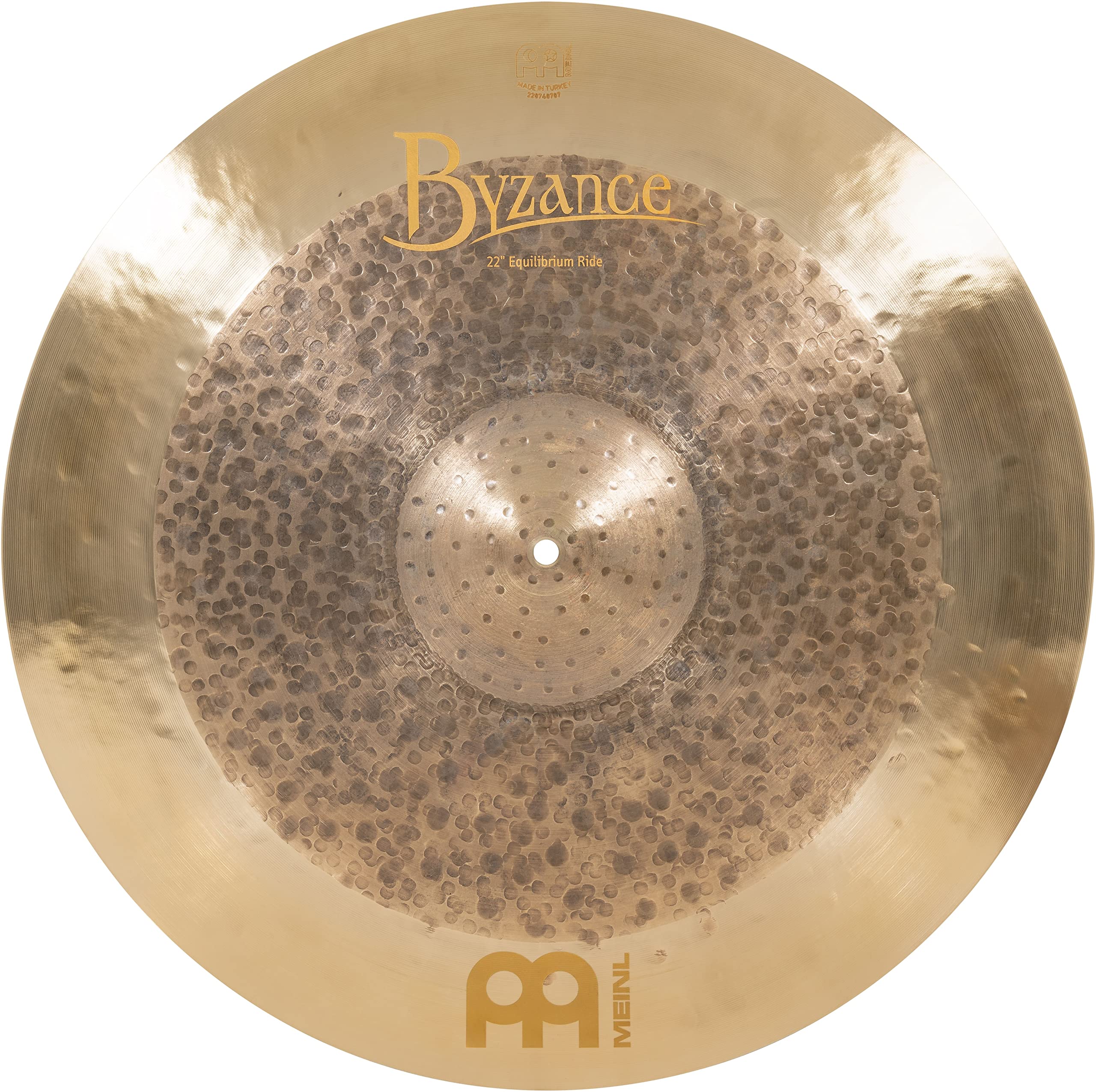 Meinl Cymbals Byzance Vintage 22" Equilibrium Ride, Matt Garstka Signature — Made in Turkey — Hand Hammered B20 Bronze, 2-Year Warranty (B22EQR)