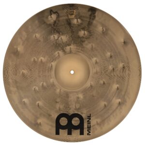 Meinl Cymbals Pure Alloy Custom 20" Extra-Thin Hammered Crash — Smoked Bronze/Brilliant Finish — Made in Germany, 2-Year Warranty (PAC20ETHC)