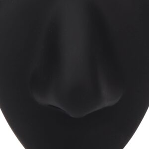 Silicone Nose Model, Simulated Black Nose Model for Acupuncture Teaching Instructions Jewelry Display