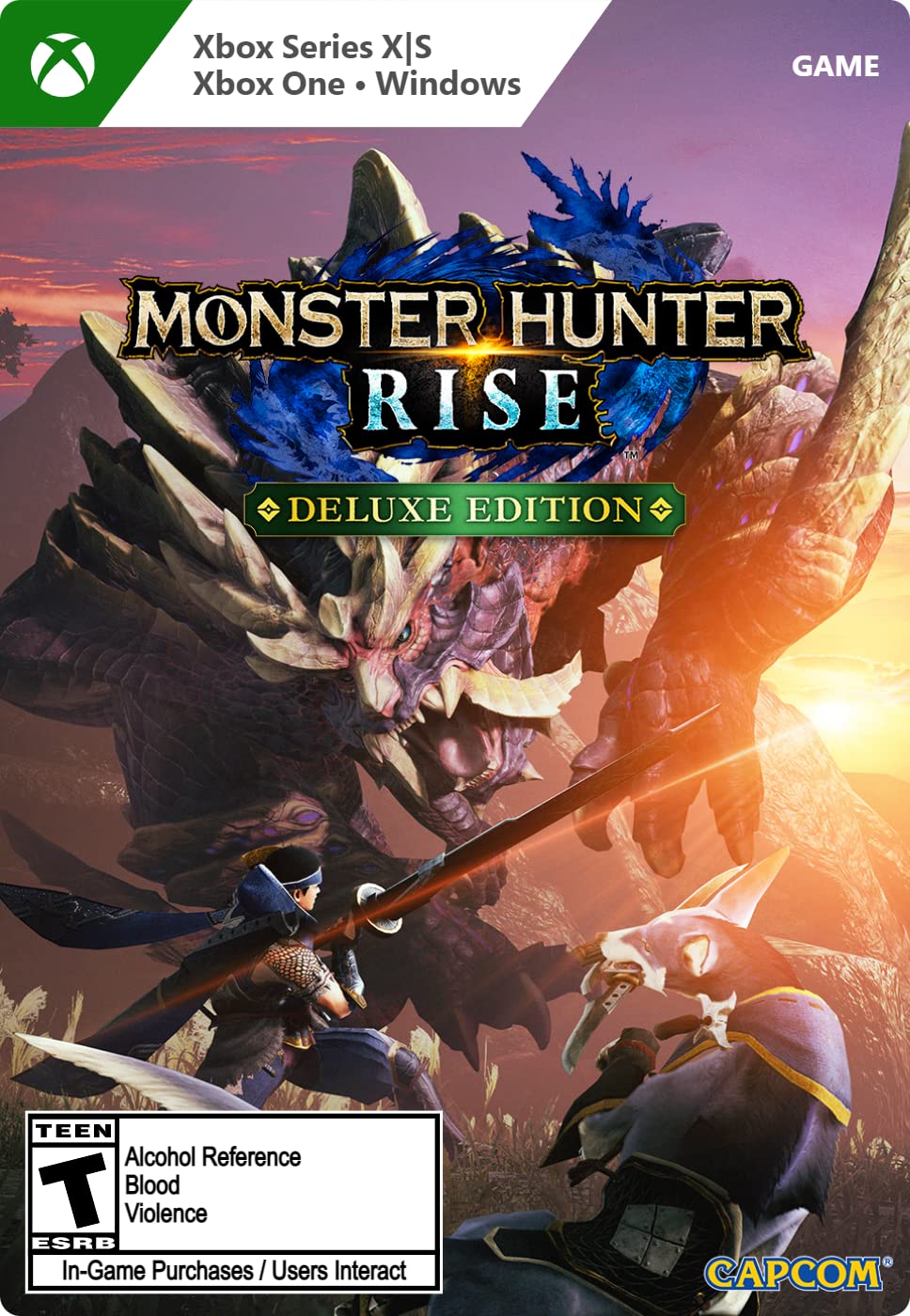 Monster Hunter Rise: Deluxe Edition - Xbox & Windows 10 [Digital Code]