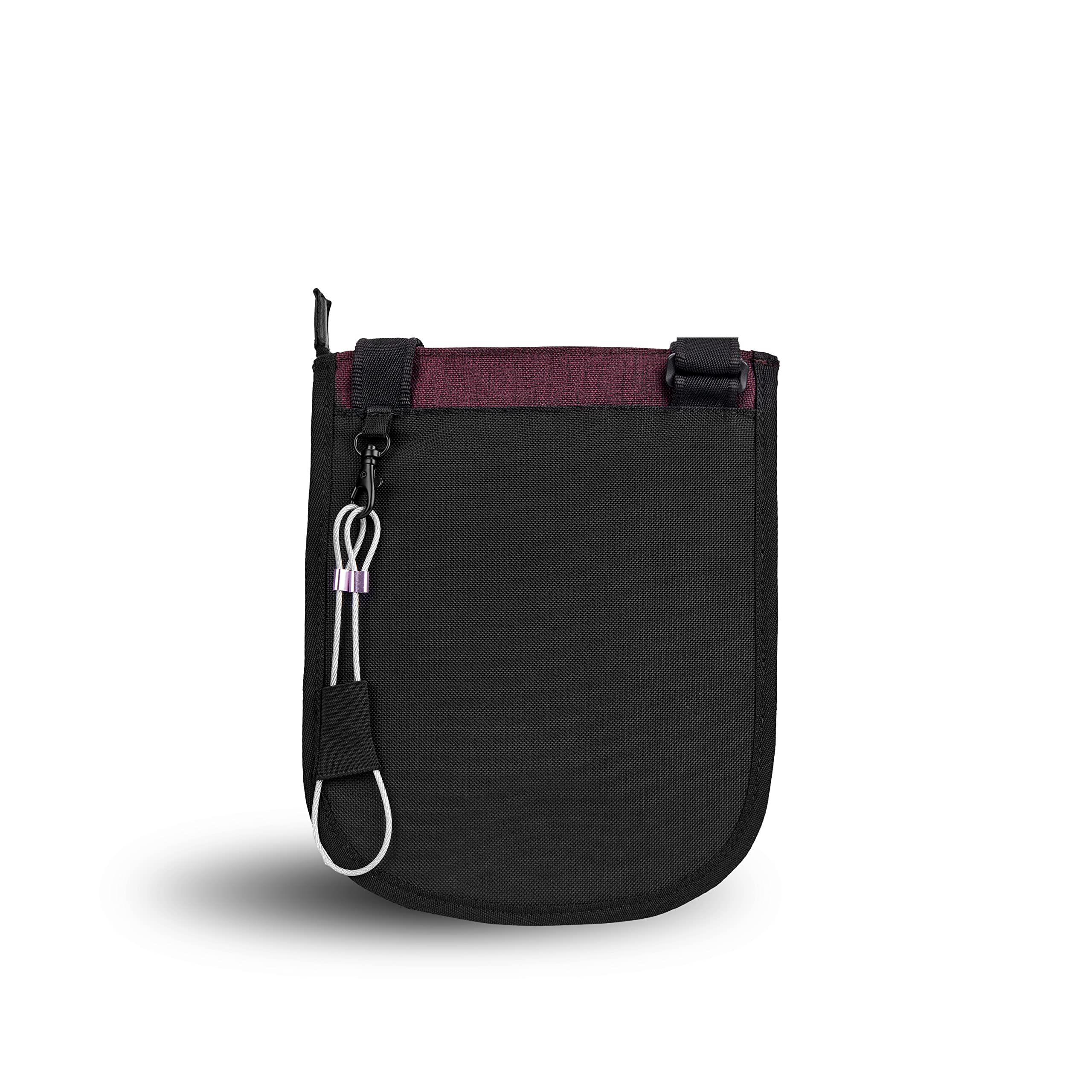 Sherpani Prima, Anti Theft Crossbody Bag, Travel Bag, Small Shoulder Bag, Cross Body Bag, Purses for Women (Merlot)