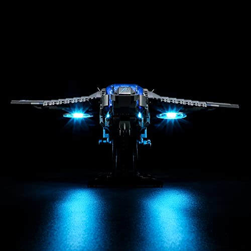 LIGHTAILING Light for Lego- 76248 The Avengers Quinjet - Led Lighting Kit Compatible with Lego Building Blocks Model - NOT Included The Model Set