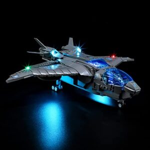 LIGHTAILING Light for Lego- 76248 The Avengers Quinjet - Led Lighting Kit Compatible with Lego Building Blocks Model - NOT Included The Model Set