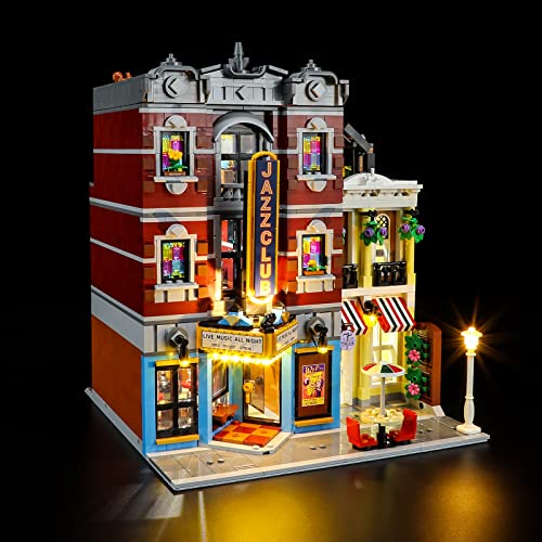 LIGHTAILING Light for Lego- 10312 Jazz-Club - Led Lighting Kit Compatible with Lego Building Blocks Model - NOT Included The Model Set