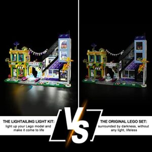 LIGHTAILING Light for 41732 Downtown Flower and Design Stores - Led Lighting Kit Compatible with Building Blocks Model - NOT Included The Model Set