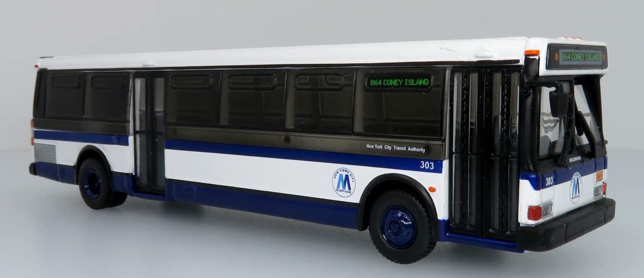 Grumman 870 Transit Bus-New York City Transit Iconic Replicas 1/87 Scale New in The Box 5" Long