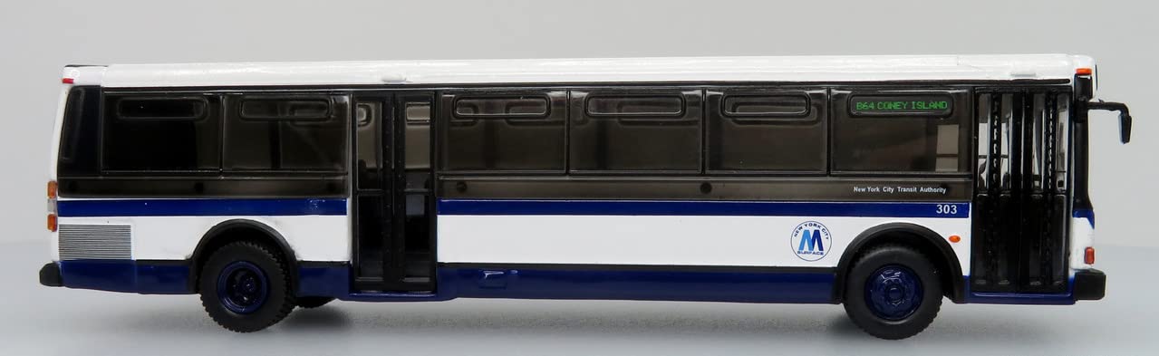 Grumman 870 Transit Bus-New York City Transit Iconic Replicas 1/87 Scale New in The Box 5" Long