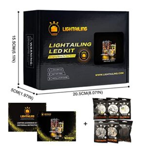 LIGHTAILING Light for Lego- 10312 Jazz-Club - Led Lighting Kit Compatible with Lego Building Blocks Model - NOT Included The Model Set