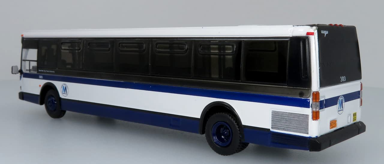 Grumman 870 Transit Bus-New York City Transit Iconic Replicas 1/87 Scale New in The Box 5" Long