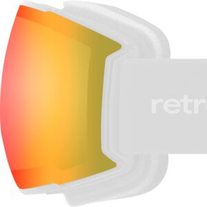 Retrospec Zenith Ski & Snowboard Snow Goggle Interchangeable Magnetic Lens for Men and Women with Toric Design - 100% UV Protection for Skiing and Snowboarding