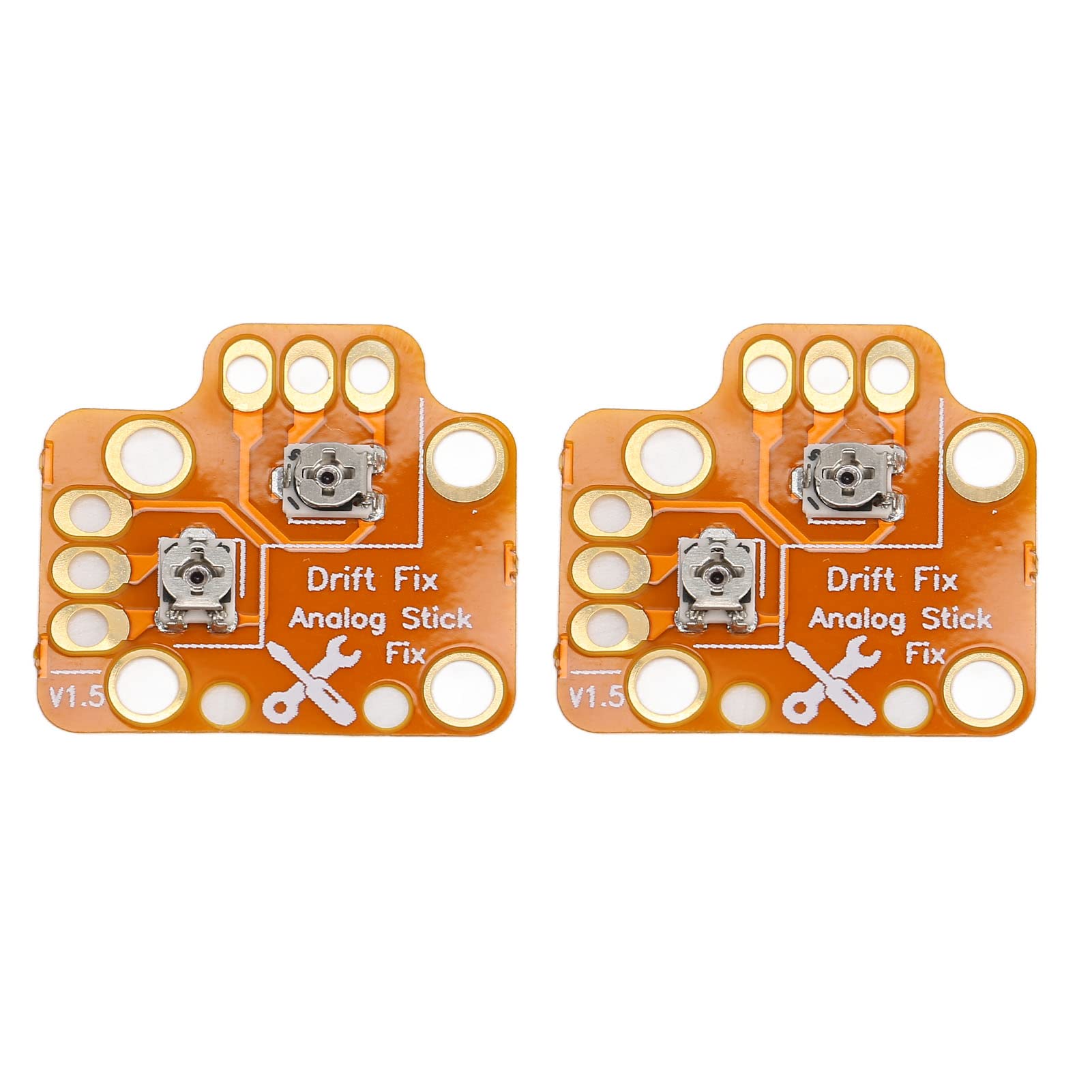 Cuifati 2pcs Gamepad Joystick Drift Repair Board for //, Universal Game Controllers Repair Accessories [Video Game]