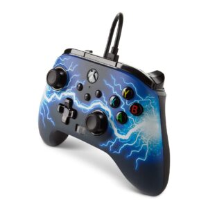 PowerA 1521745-02 Enhanced Wired Controller, Arc Lighting, Double Vibration Function, Back Button, Xbox Series X, S, Xbox One, PC, Windows 10/11 (Officially Licensed Product)